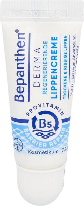 Image du produit Bepanthen Crème régénératrice pour les lèvres (Baume à lèvres, 7.50 ml)