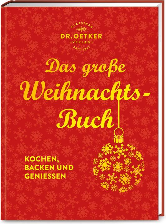 Immagine prodotto Dr. Oetker Das grosse Weihnachtsbuch (Tedesco, 2019)