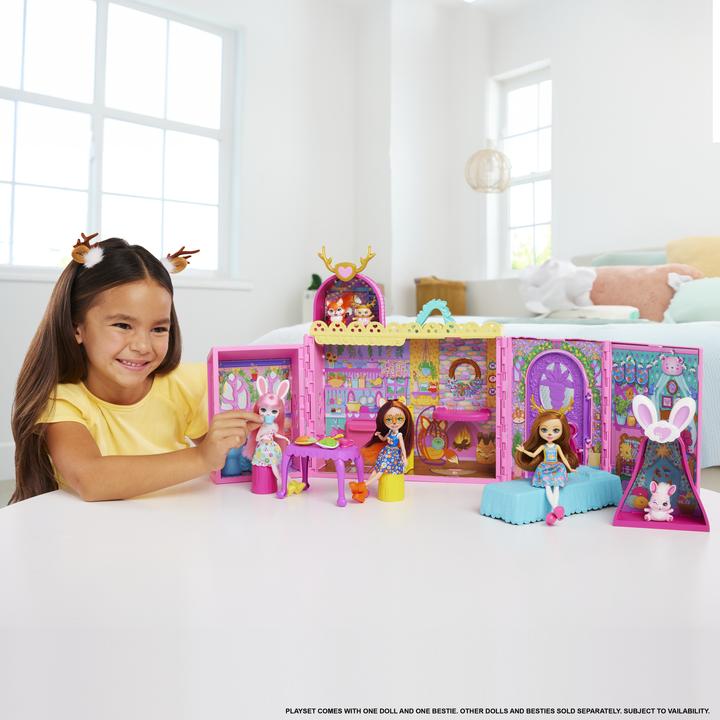 Actual product image Enchantimals FRIENDSHIP FUN HOUSE Playset