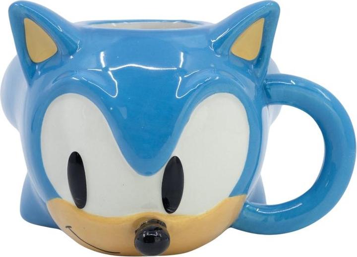 Actual product image Storline Sonic the Hedgehog mug 3D Sonic 385 ml (385 ml, 1 x)