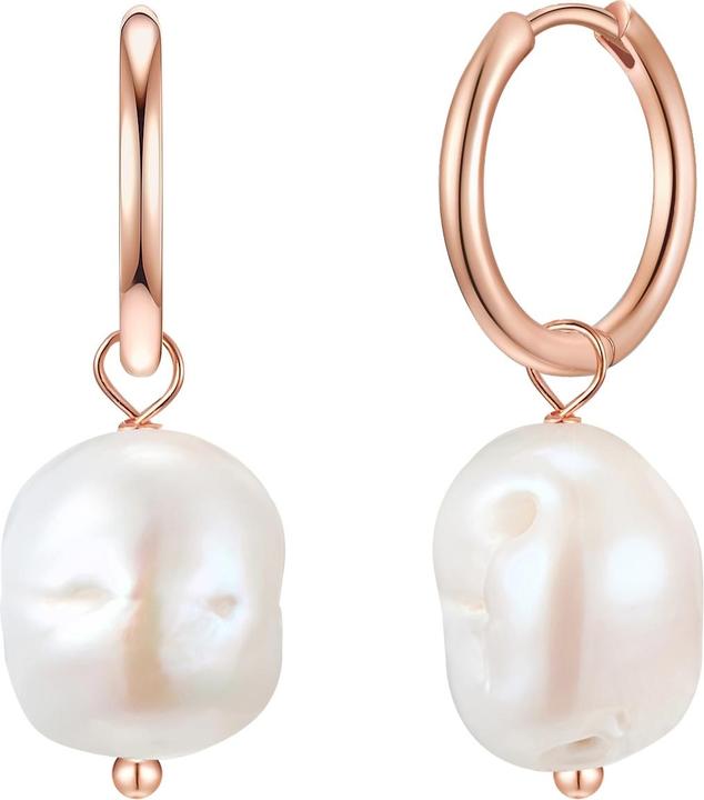Immagine prodotto Glanzstücke München Perle d'acqua dolce d'argento da donna in oro rosa - 28573 (Argento 925/000)