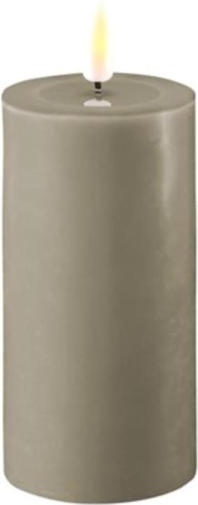 Deluxe Homeart Bougie ronde LED Sable (1 x)