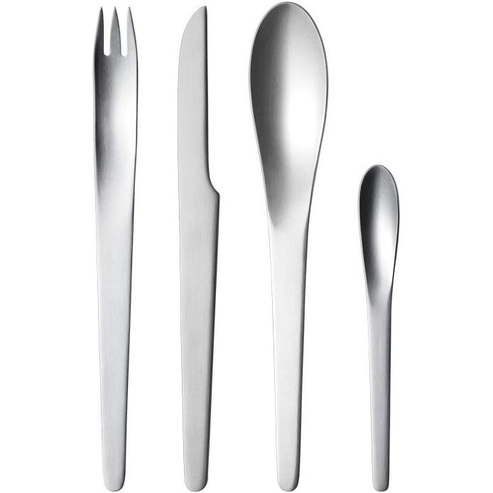 Georg Jensen Arne Jacobsen Besteckset, Besteck, Silber