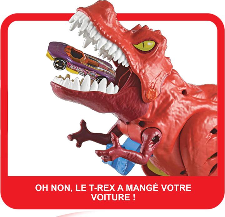 Actual product image Hot Wheels T-Rex Rampage Play Set