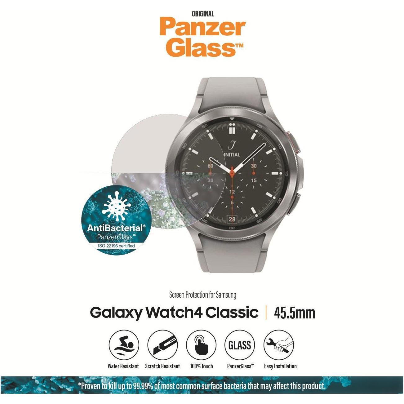 PanzerGlass Displayschutz, Smartwatch Schutzfolie, Transparent