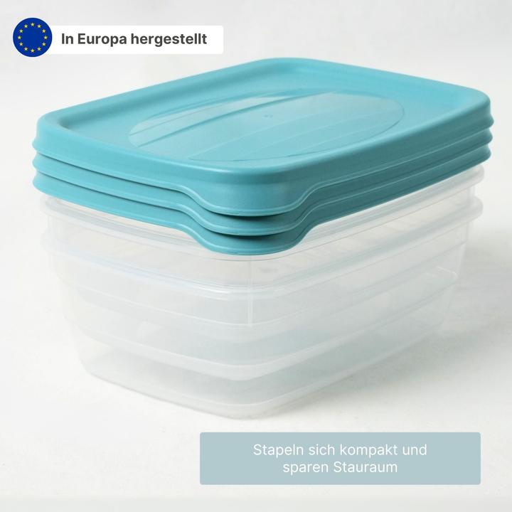 Produktbild Hobby 3er-Set Boxen Aufbewahrungsdosen Meal-Prep-Dosen Frischhaltedosen (2 l)