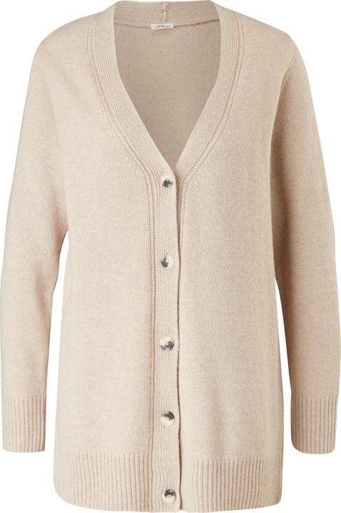Produktbild s.Oliver Strickjacke Cardigan mit Kaschmir (42)