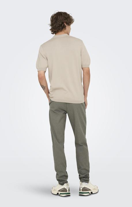 Produktbild Only & Sons Normal geschnitten Polokragen Pullover Polo (L)