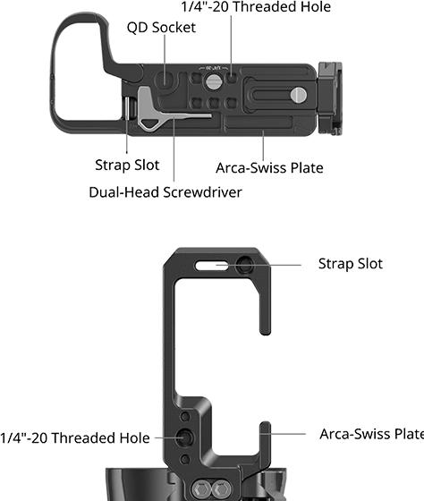 Produktbild SmallRig L-Shape Mount Plate for Nikon Z 6III 4523