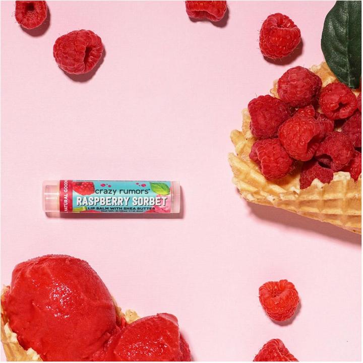 Actual product image Crazy Rumors Raspberry sorbet (Lip balm, 0.50 ml)