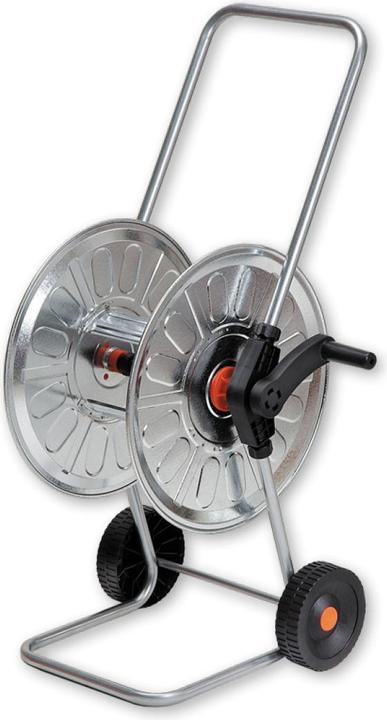 Bradas 212 60 m hose reel Trolley 212 ZN Agrati, silver, 48 x 43 x 88 cm (60 m)