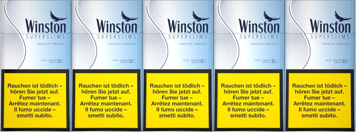 Produktbild Winston Superslim Blue (10 Stk.)