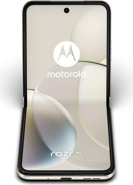 Actual product image Motorola Razr 40 (256 GB, Vanilla cream, 6.90", SIM + eSIM, 5G)