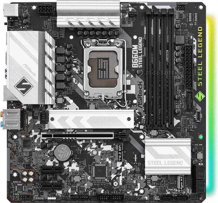 Produktbild AsRock B660M Steel Legend (LGA 1700, Intel B660, mATX)