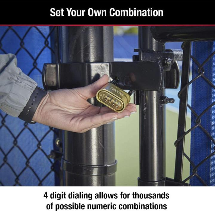 Actual product image Master Lock Zinc combination lock 175EURDLH