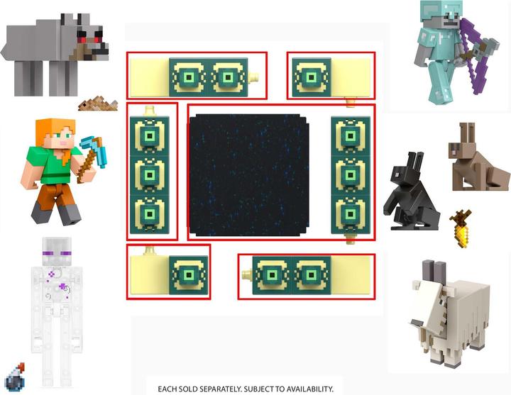 Image du produit Minecraft Figurine Craft-A-Block (assortie - 1 pièce)