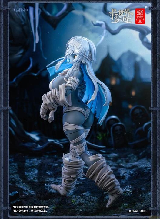 Actual product image Snail Shell Original Character Action Figure Kit 1/12 RPG-03 Zombie Girl Grisa 15 cm