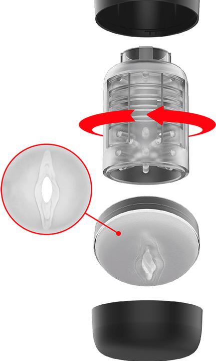 Image du produit Jamyjob Tornado 360 Rotate Tech Stroker