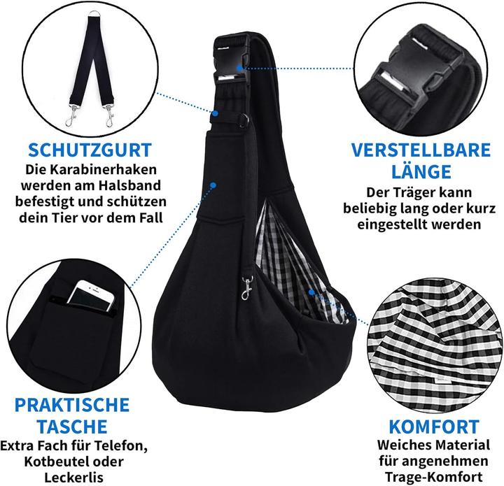 Image du produit OMH Hundetasche (Chien, Fermeture de sécurité)