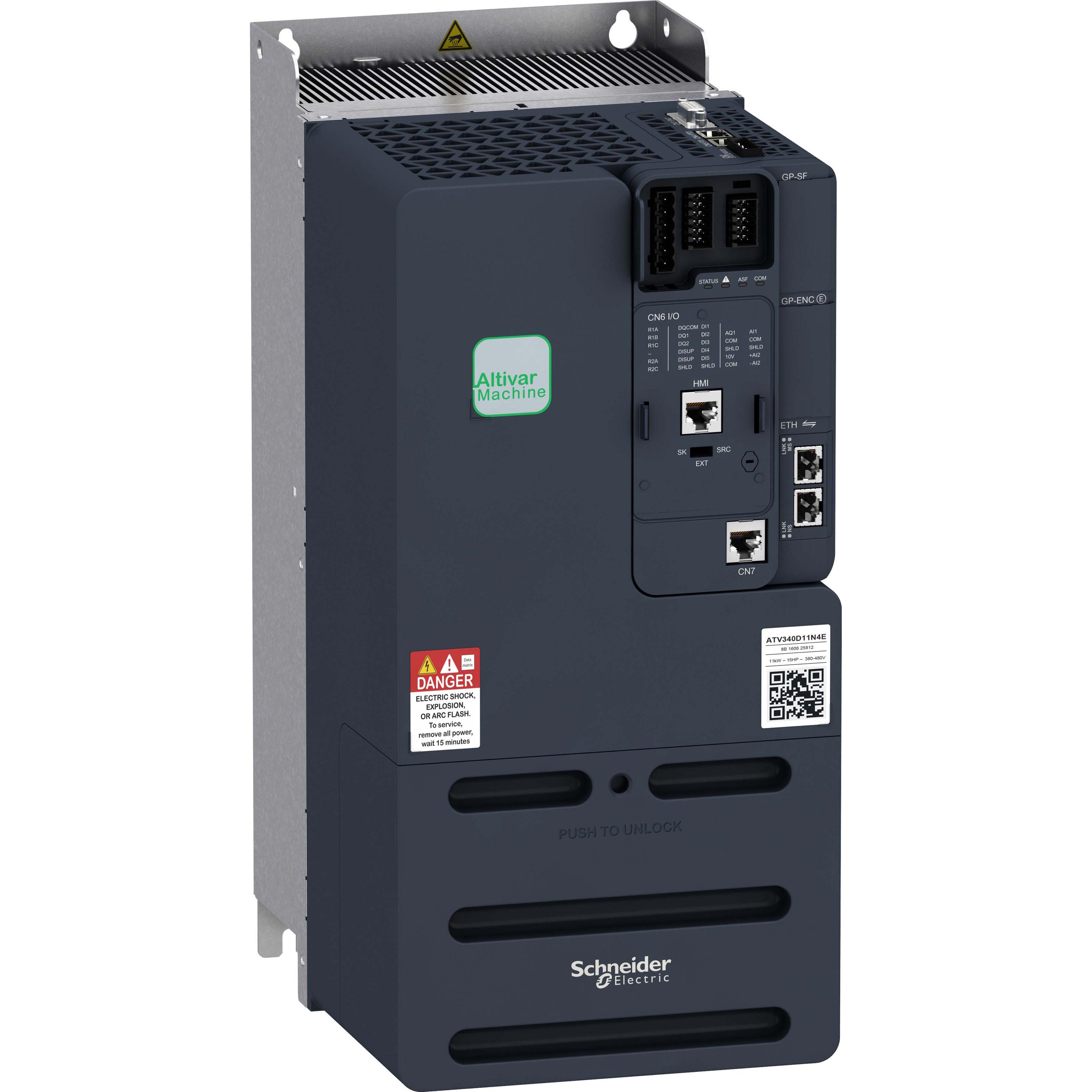 Schneider Electric, Frequenzumrichter, Frequenzumrichter ATV340D22N4E