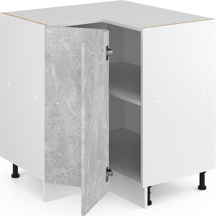 Actual product image Vicco Eckschrank für Haushaltsgegenstände R-Line (75.5 x 46 x 81.5 cm)
