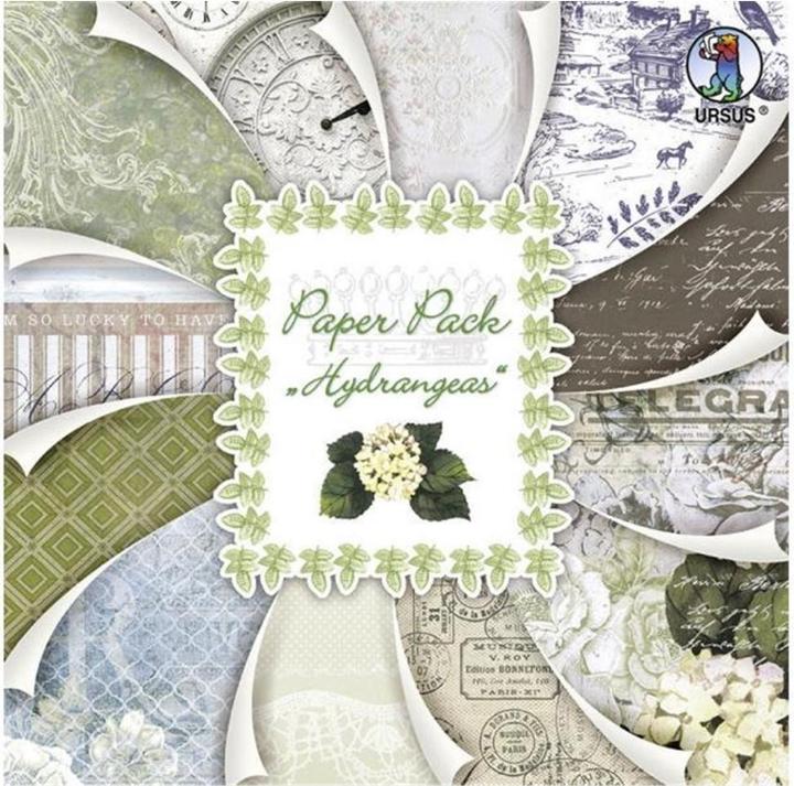 Immagine prodotto Ursus Design carta ortensie (30,5 x 30,5 cm, 190 g/m²)