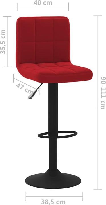 Produktbild vidaXL Barhocker