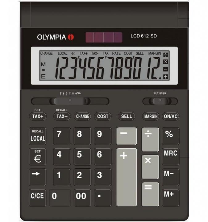 Immagine prodotto Olympia LCD 612 Sd (Batterie, Celle solari)