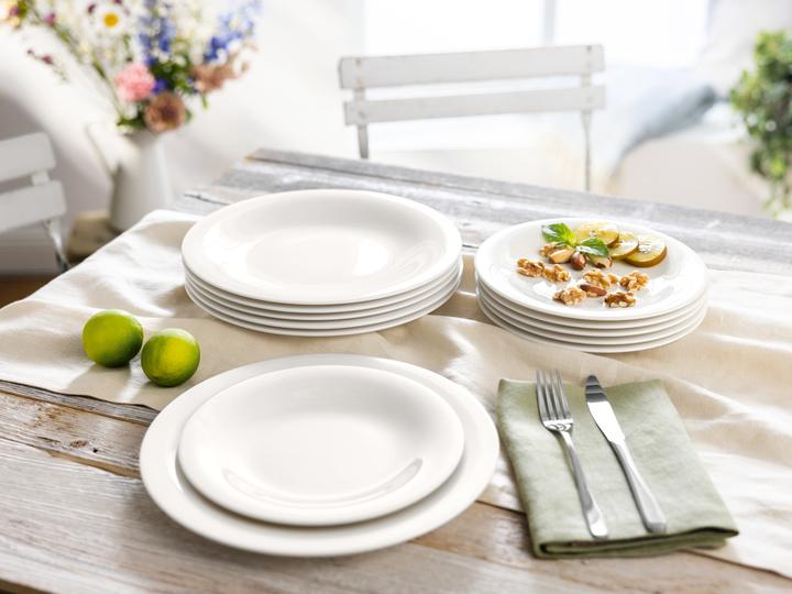 Produktbild Vivo by Villeroy & Boch Teller Set 12tlg. EC Essential White (12 Stück)