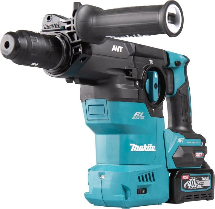 Actual product image Makita 40V Battery combi hammer HR009GZ with quick-change chuck | without battery without charger (Rechargeable battery operated)