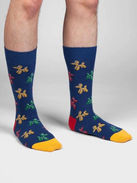 Actual product image DillySocks Puffy Pups (Single pack, 36 - 40)