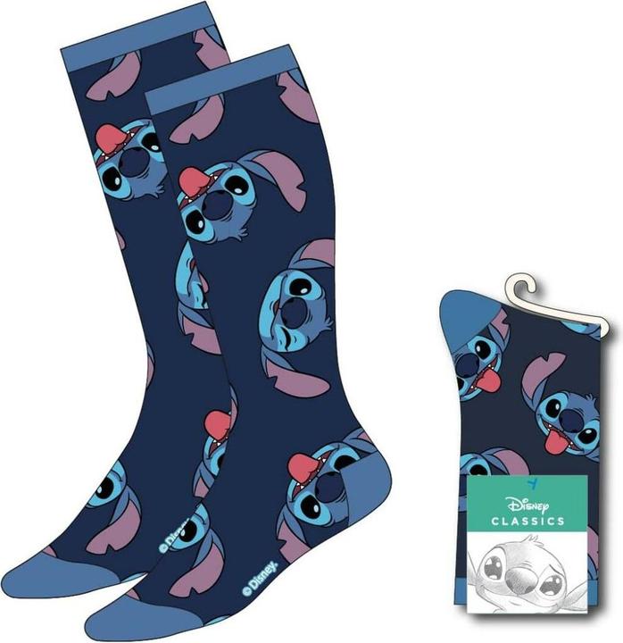 Immagine prodotto Cerdá Calze di Lilo & Stitch Faccia di Stitch 36-43 (Confezione singola, 36 - 43)