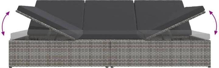 Actual product image vidaXL Sonnenliege (121 cm)