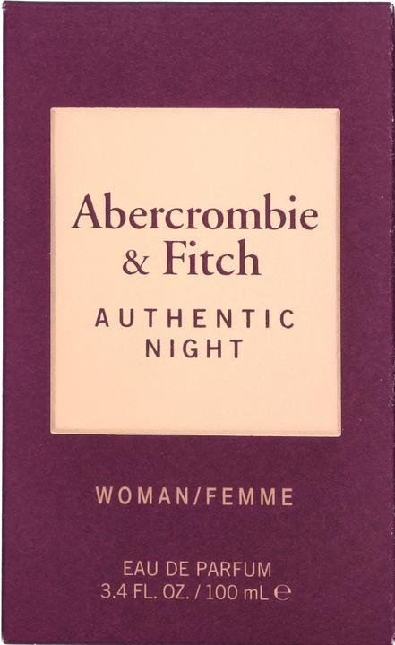 Produktbild Abercrombie and Fitch Authentic Night (Eau de Parfum, 100 ml)