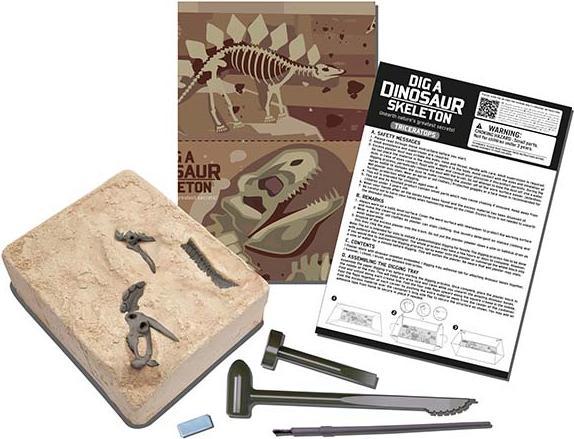 Actual product image 4M Dinosaur excavation - Triceratops