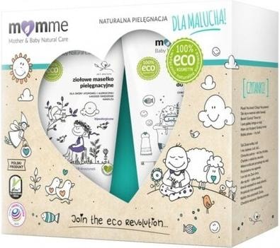 MomMe SET Mother&Baby Natural Care zestaw dla malucha ziołowe masełko 150ml łagodny żel do (150 ml)