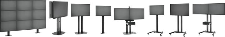 Produktbild Vogels PUC 2718 Standprofil, 180 cm, schwarz (100", 160 kg)