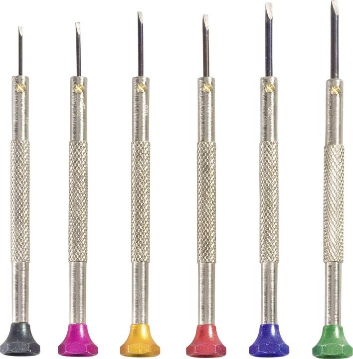 Toolcraft Jeu de tournevis d'horloger 12 pièces