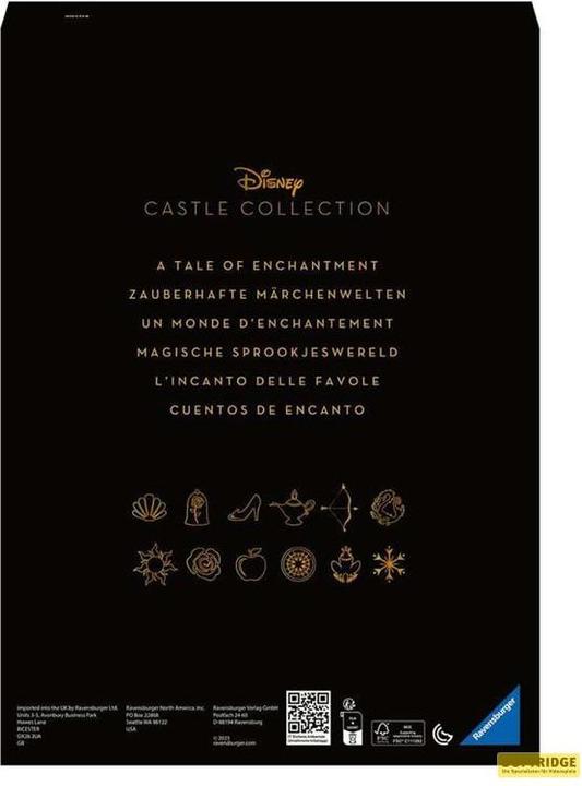 Image du produit Ravensburger Puzzle Disney Castles - Arielle (1000 pièces)