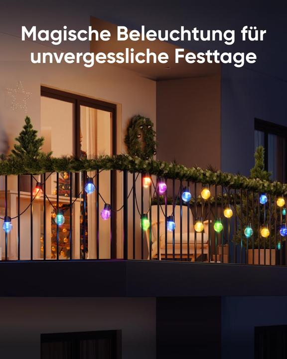 Produktbild eufy Outdoor String Light E10 (29 m)