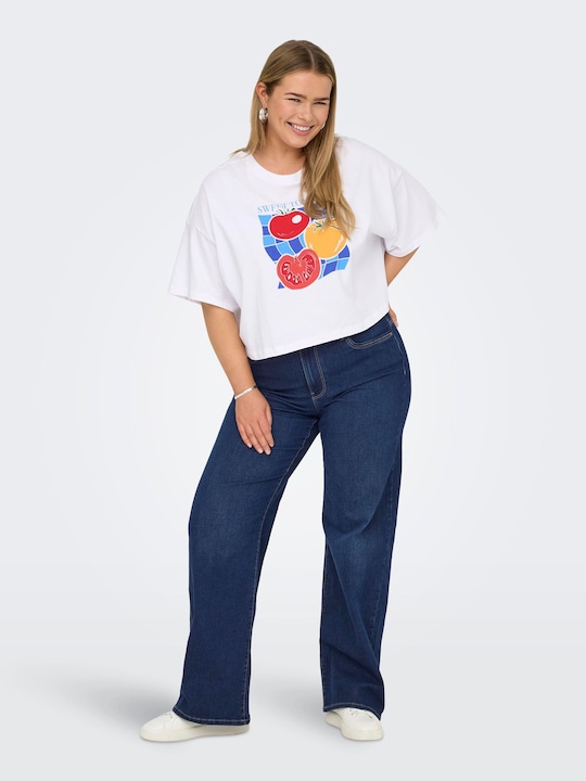 Image du produit Only CARSALLY Mittlere Taille Weiter Beinschnitt Jeans Jeans mit weitem Bein (W42/L34)