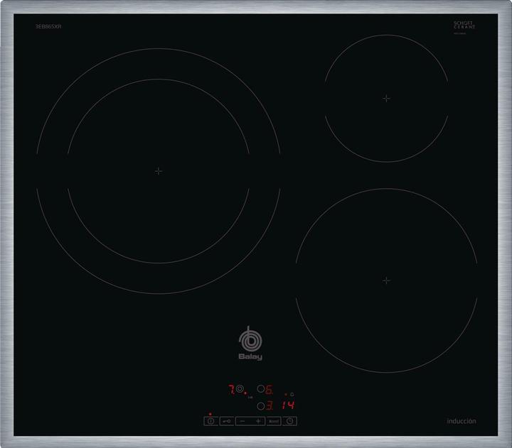 Image du produit Balay 3EB865XR (58.30 cm, Table de cuisson à induction)