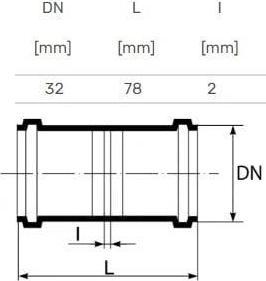 Image du produit Magnaplast Joint Pp 32 White