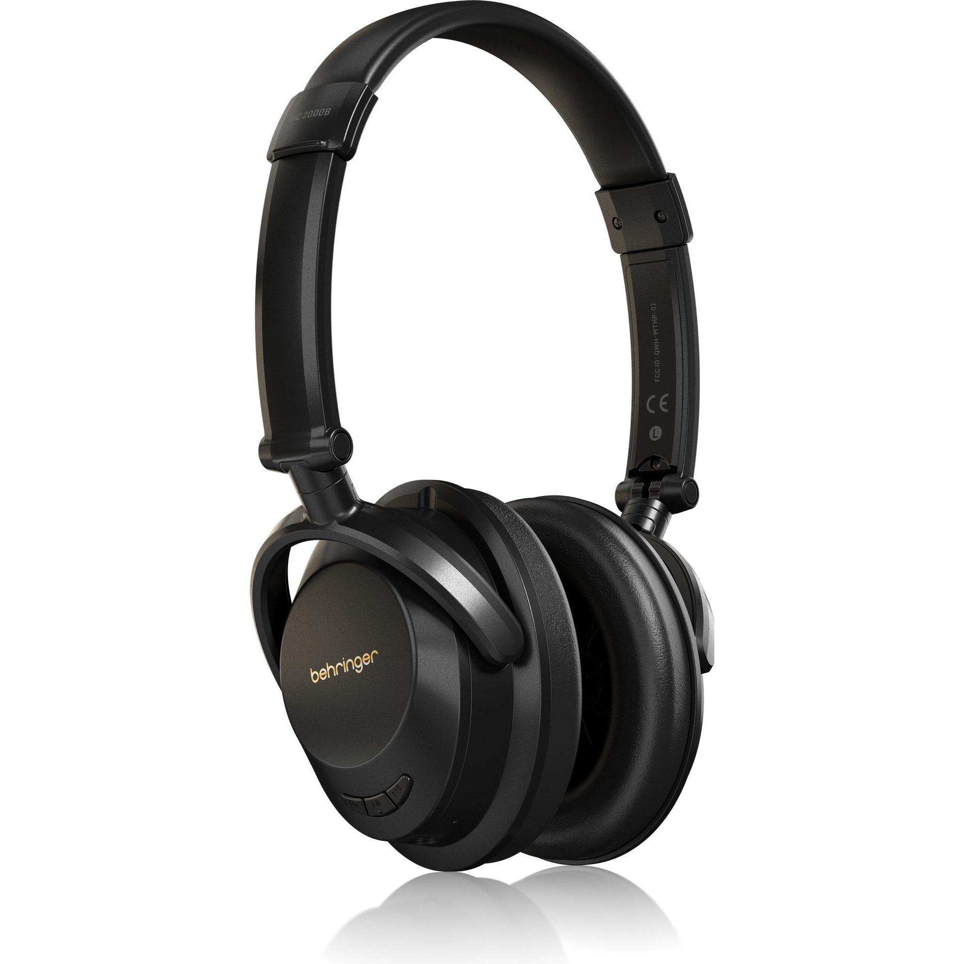 Behringer HC 2000B Kopfhörer & Headset Kabellos Kopfband Bühne/Studio Mikro-USB Bluetooth Schwarz (ANC, 7 h, Kabellos), ...