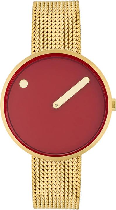 Produktbild Picto 34097-0914G Cinnamon Red Unisex 34mm 5ATM (Analoguhr)