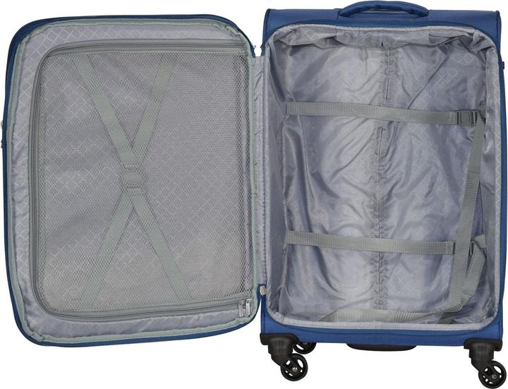 Actual product image D&N Travel Line 6400 2-4-roll suitcase set 3 pcs. (202 l)