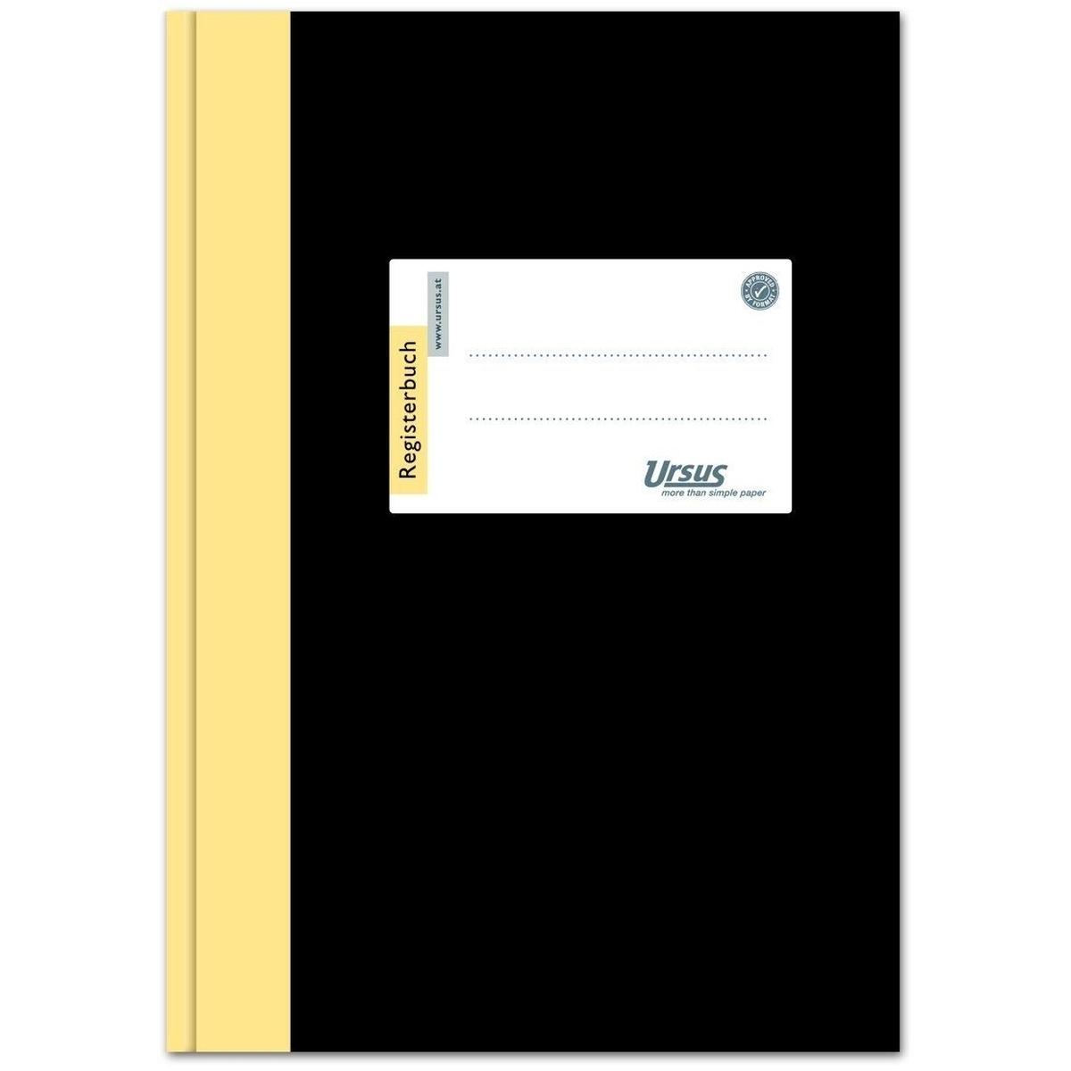 Ursus, Heft + Block, Registerbuch Papierformat: DIN A5 Ausführung der Lineatur: liniert (A5, Liniert, Harter Einband)