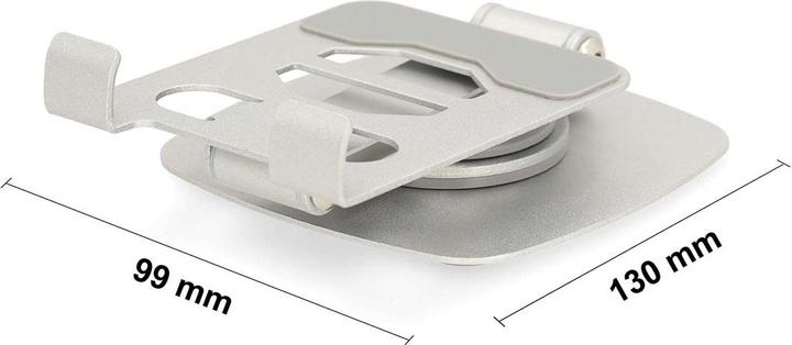 Actual product image Nedis Phone stand - Universal - Fully mobile - Silver