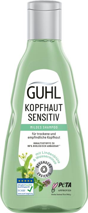 Actual product image Guhl Sensitive scalp (Liquid shampoo, 250 ml)