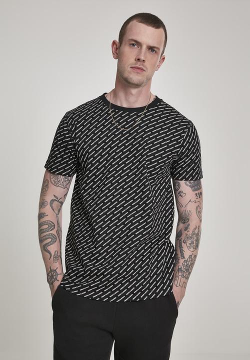 Actual product image Urban Classics Allover Logo Tee (L)